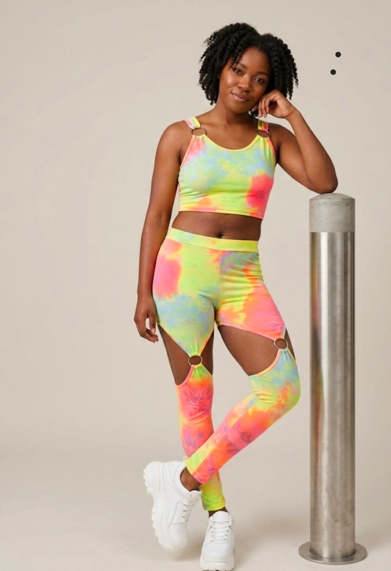 Tie-Dye Two-Piece Set